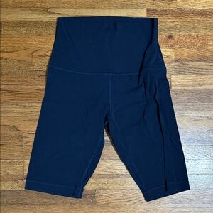 lululemon athletica Align shorts navy blue longest length